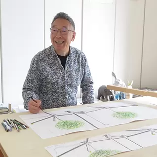 オブジェ　画伯 White Deer (Oshika)」復興を願う名和晃平の凛としたパブリックアート