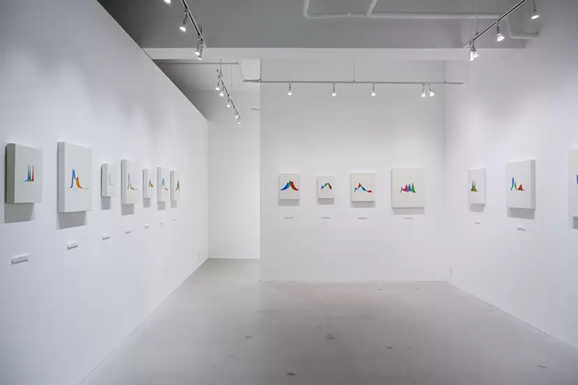 Installation view from Hideo Anze Solo Exhibition “Photogenic Drawing” (2022, KANA KAWANISHI GALLERY)