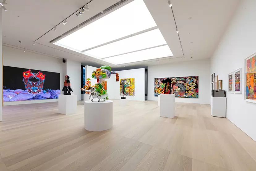 Installation view: Keiichi Tanaami solo exhibition "DO NOT BOMB," NANZUKA, Tokyo, 2026 ©Keiichi Tanaami Courtesy of NANZUKA