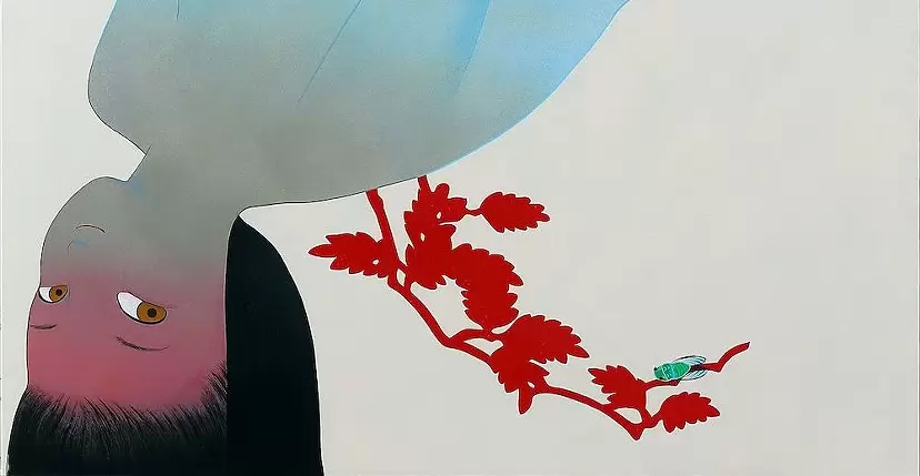 Chung dian 韓国のアーティスト　アクリルキャンバス作品 Chung dian 韓国のアーティスト アクリルキャンバス作品 8月3日
