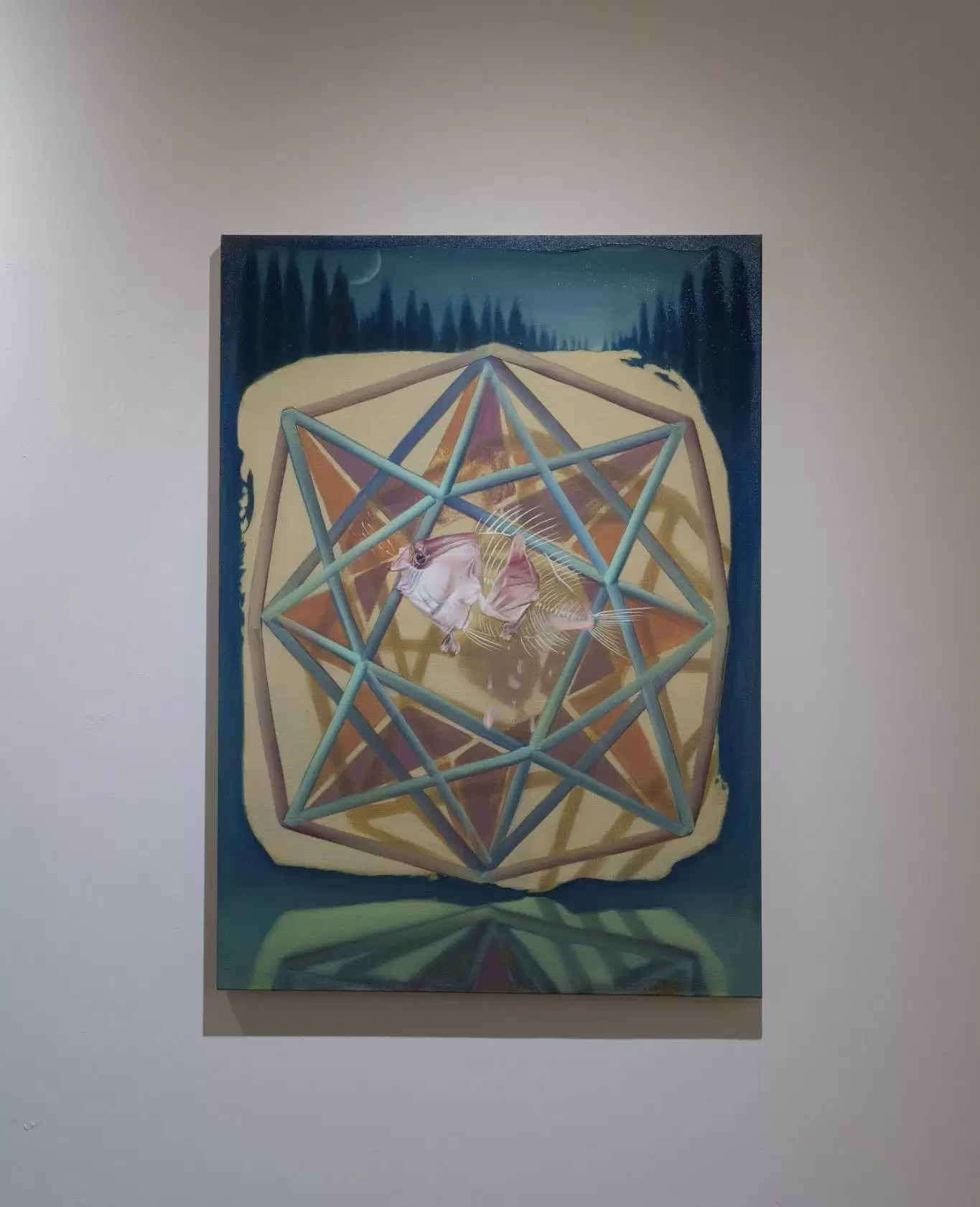 山ノ内陽介 Untitled 油彩 2023年 biscuit gallery 山ノ内陽介