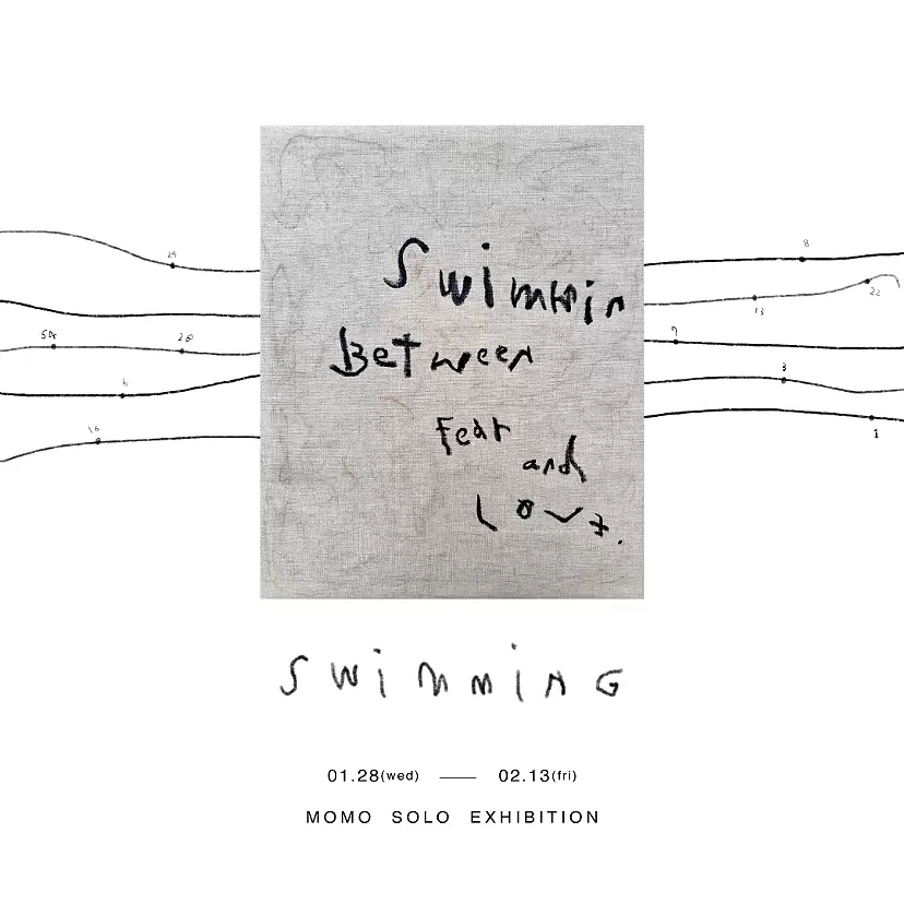 "Swimming" MOMO SOLO EXHIBITION