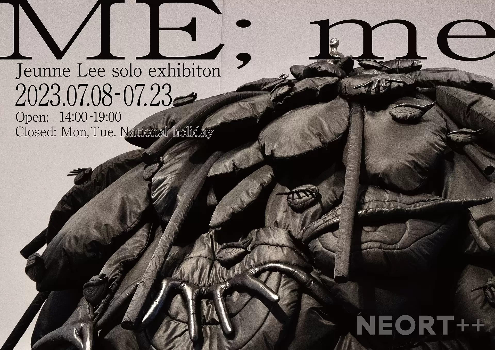 MELLAN VERKLIGHETER 2014年　個展ポスター 李知恩／Jeunne Lee 個展《ME; me》 | ArtSticker
