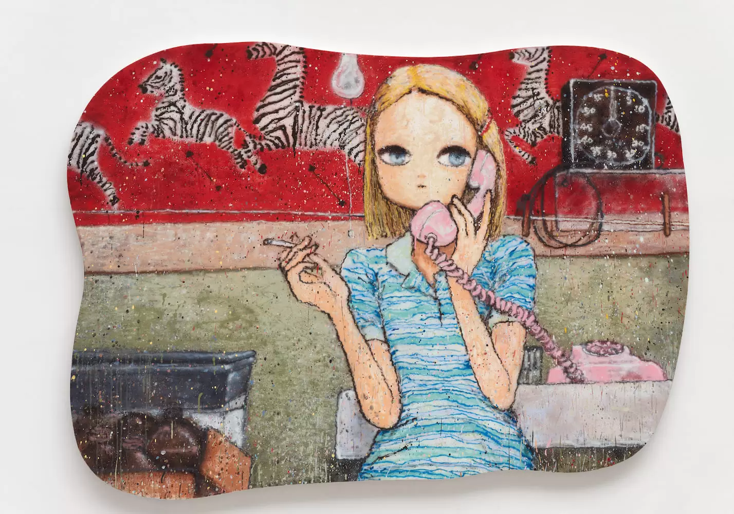 Stickymonger個展「On a Clear Day」（Hidari Zingaro）｜美術手帖