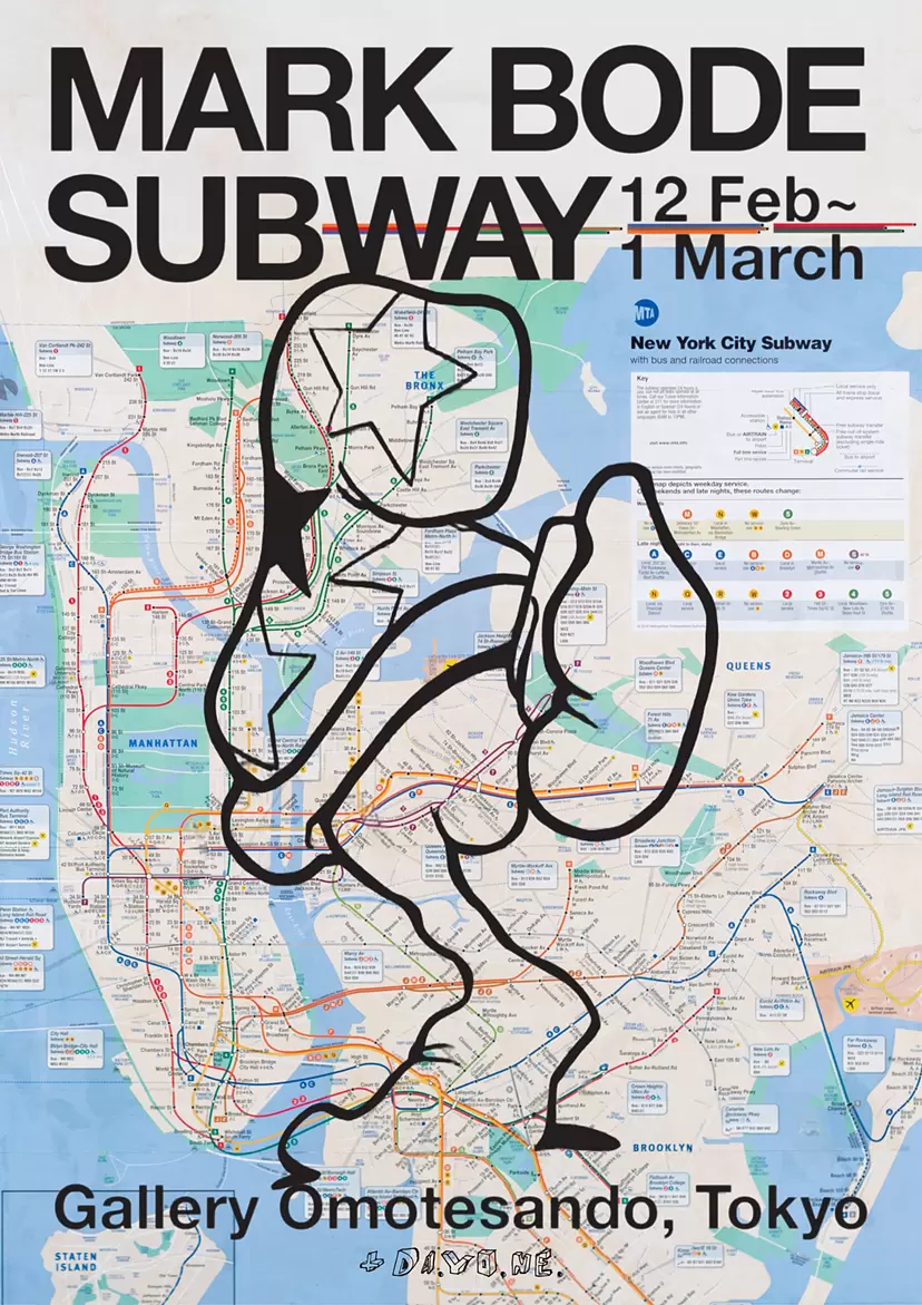 MARK BODE SOLO EXHIBITION “ SUBWAY ” 