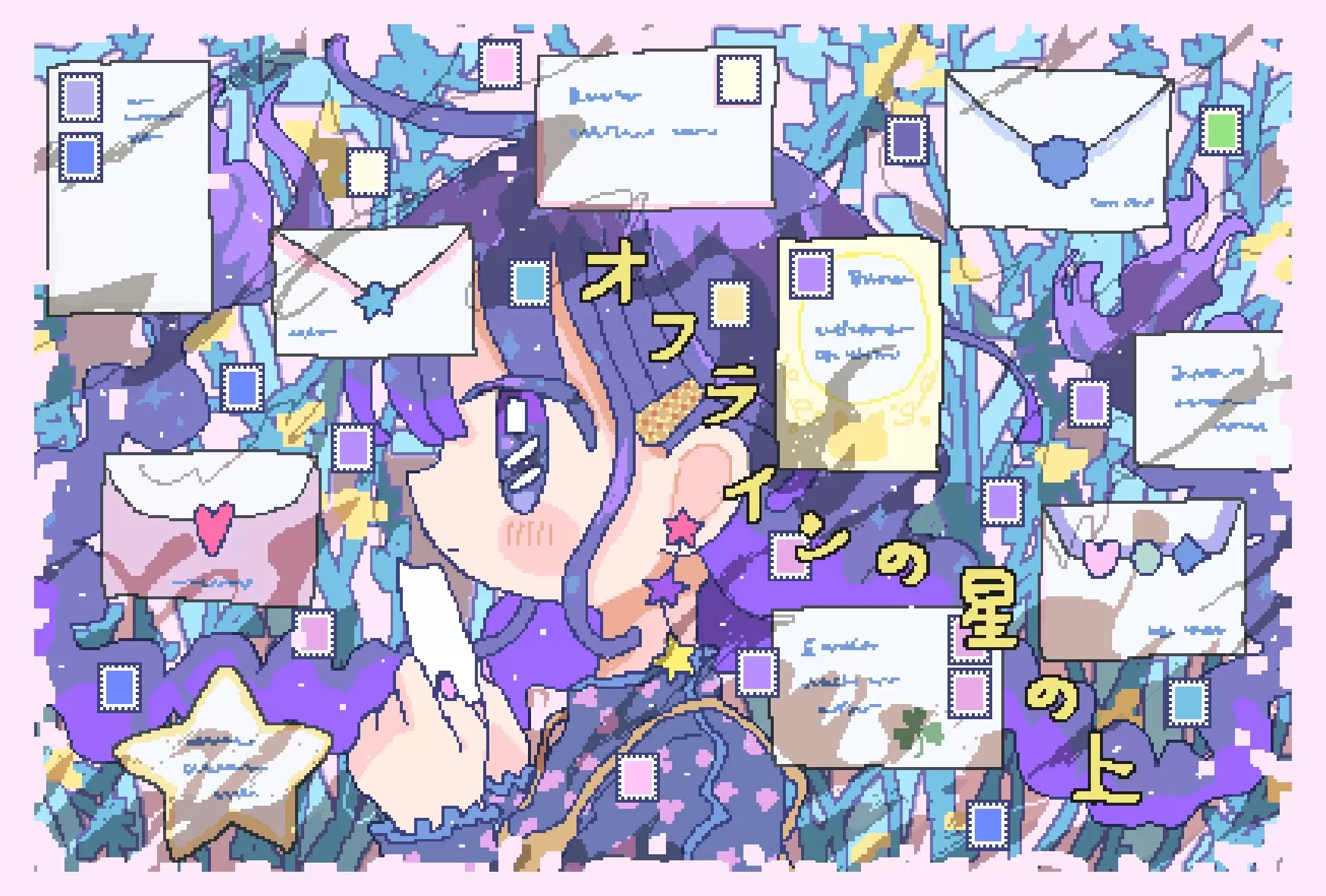きゃらあい　作品　「camo」　オブジェ きゃらあい個展『オフラインの星の上』 | ArtSticker