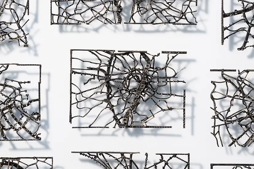 久野彩子 個展 : line