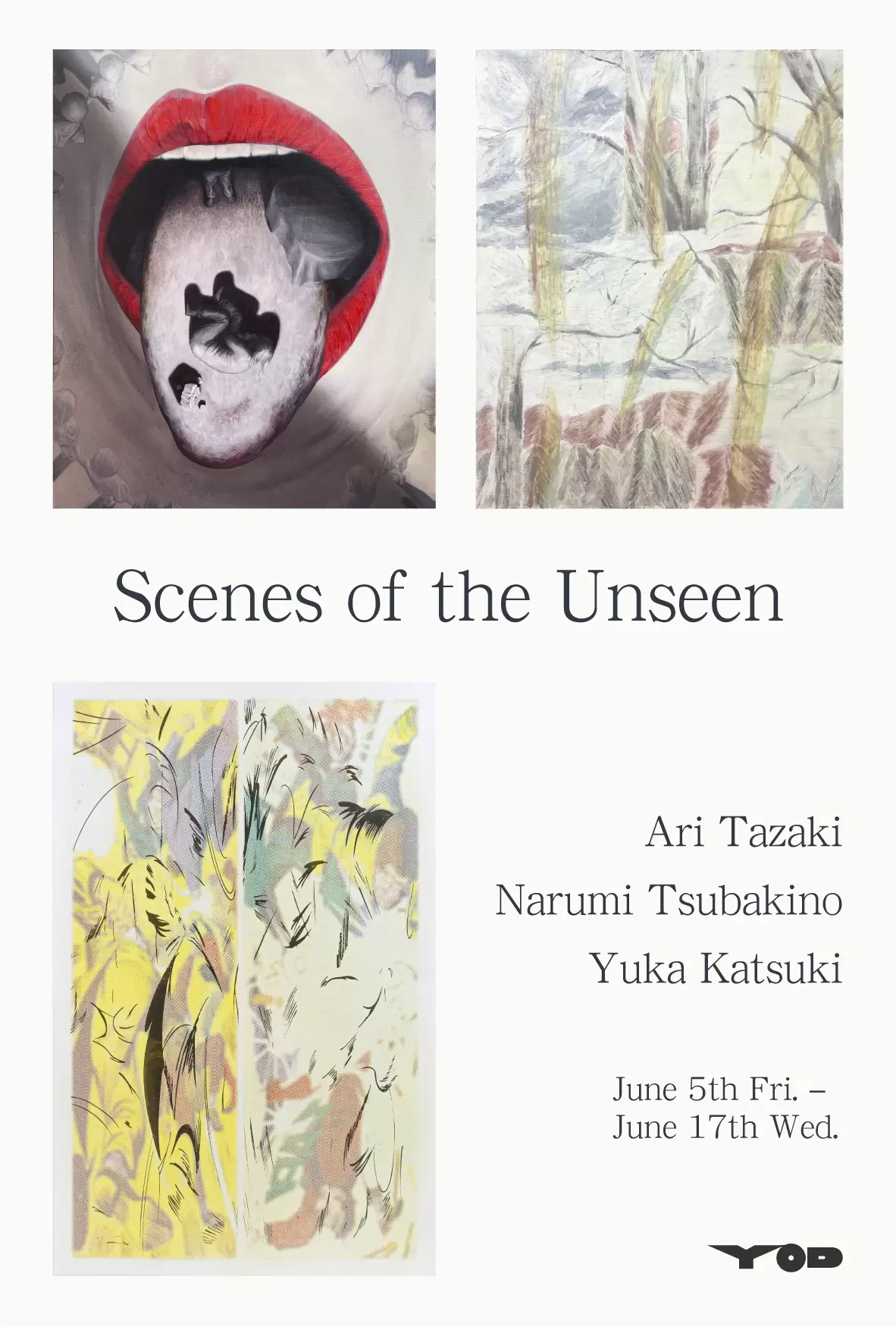 勝木有香、田崎蟻、椿野成身『Scenes of the Unseen』 | ArtSticker