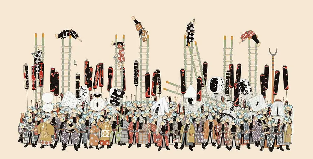 アーツ千代田 3331特別企画展「山王祭がゆく~二人の絵師と人 アーツ千代田 3331特別企画展「山王祭がゆく~二人の絵師と人