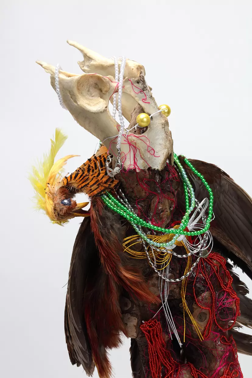 真島直子展「 チミモウリョウ也」