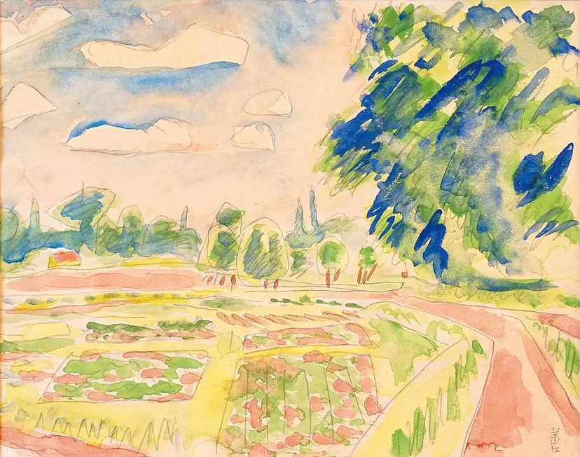 Zenzaburo Kojima—Watercolors—