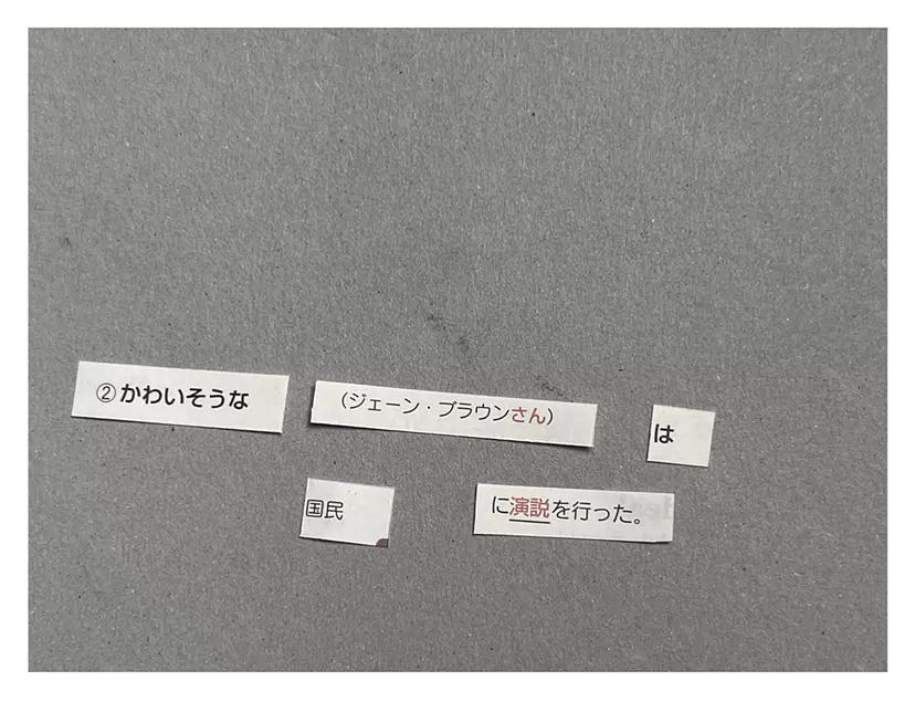 古川諒子 個展「かわいそうなジェーン・ブラウンさんは国民に演説を行った」