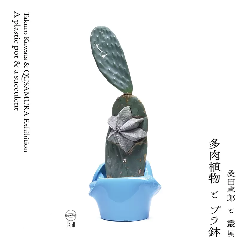 桑田卓郎と叢 展  『多肉植物とプラ鉢』 ― A plastic pot and a succulent ―