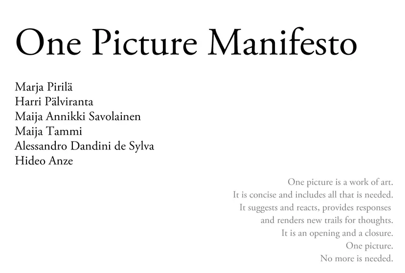 グループ展『One Picture Manifesto』