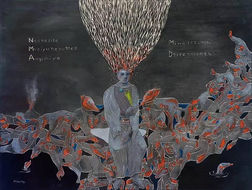 梅野亮　「Young Buddha—厭離穢土 欣求浄土　絵馬—」展