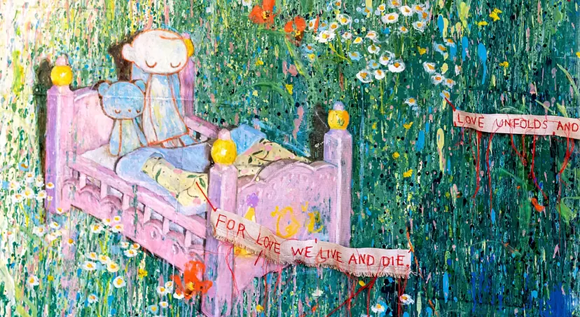 タカハシマホ 新作個展 「おきても（そばに）いてね」  