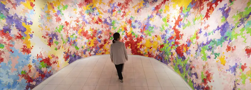 ふわりの森"DISCOVERY" ART WITH AIRPORT CITY&TOWN 「SCAPE ON WONDER / 内海聖史」展
