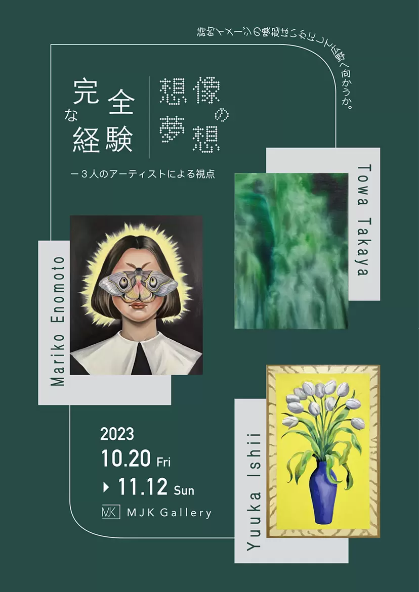 「完全な経験／想像の夢想ー3人のアーティストによる視点」