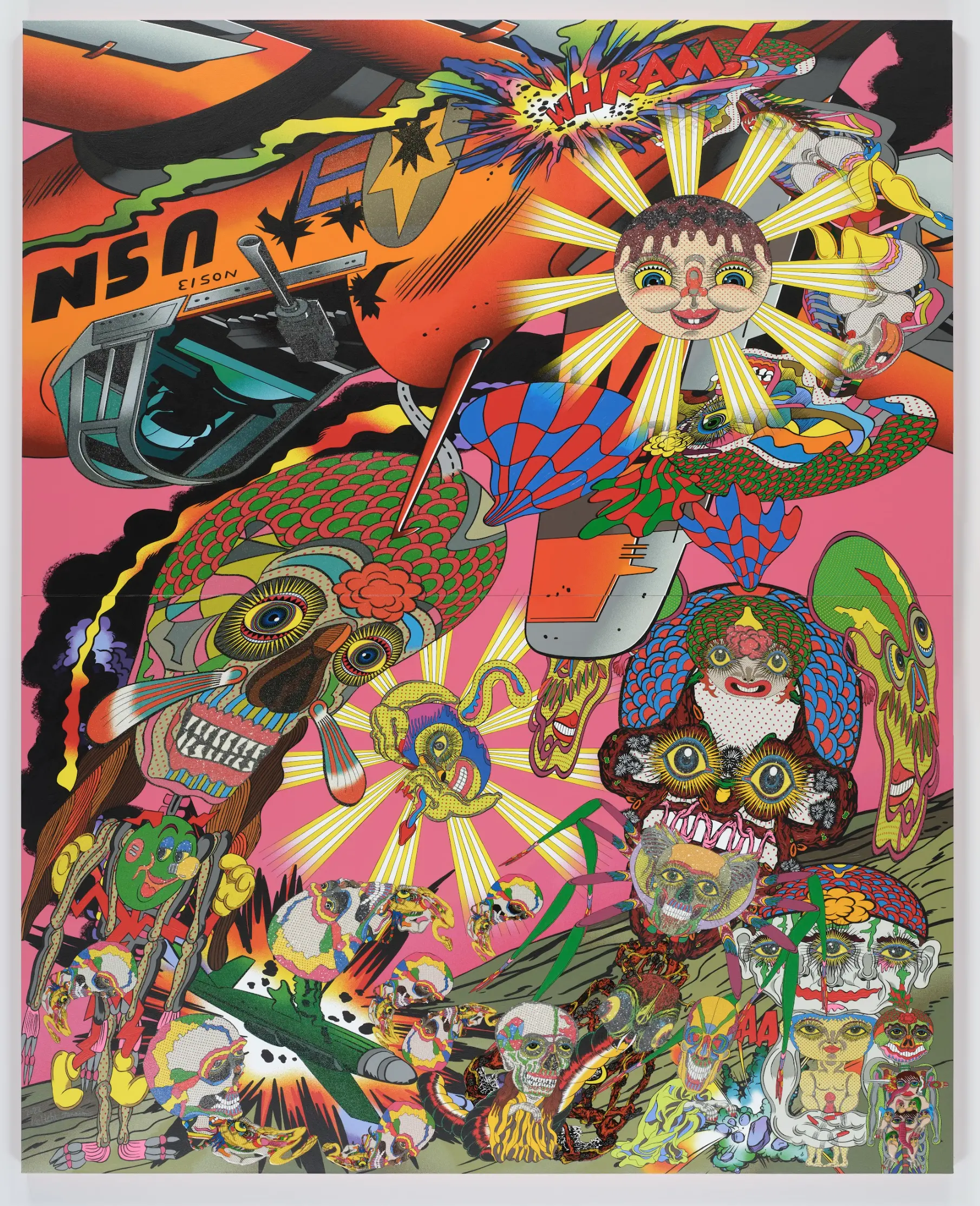 田名網敬一「世界を映す鏡 A Mirror of the World」 | ArtSticker