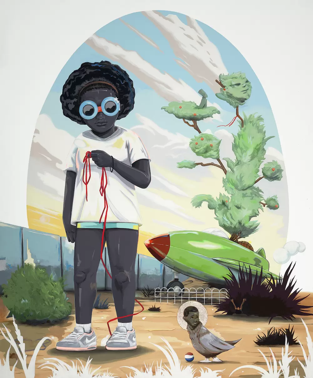 Hebru Brantley Flynamic Duo 2040 フィギュア アート