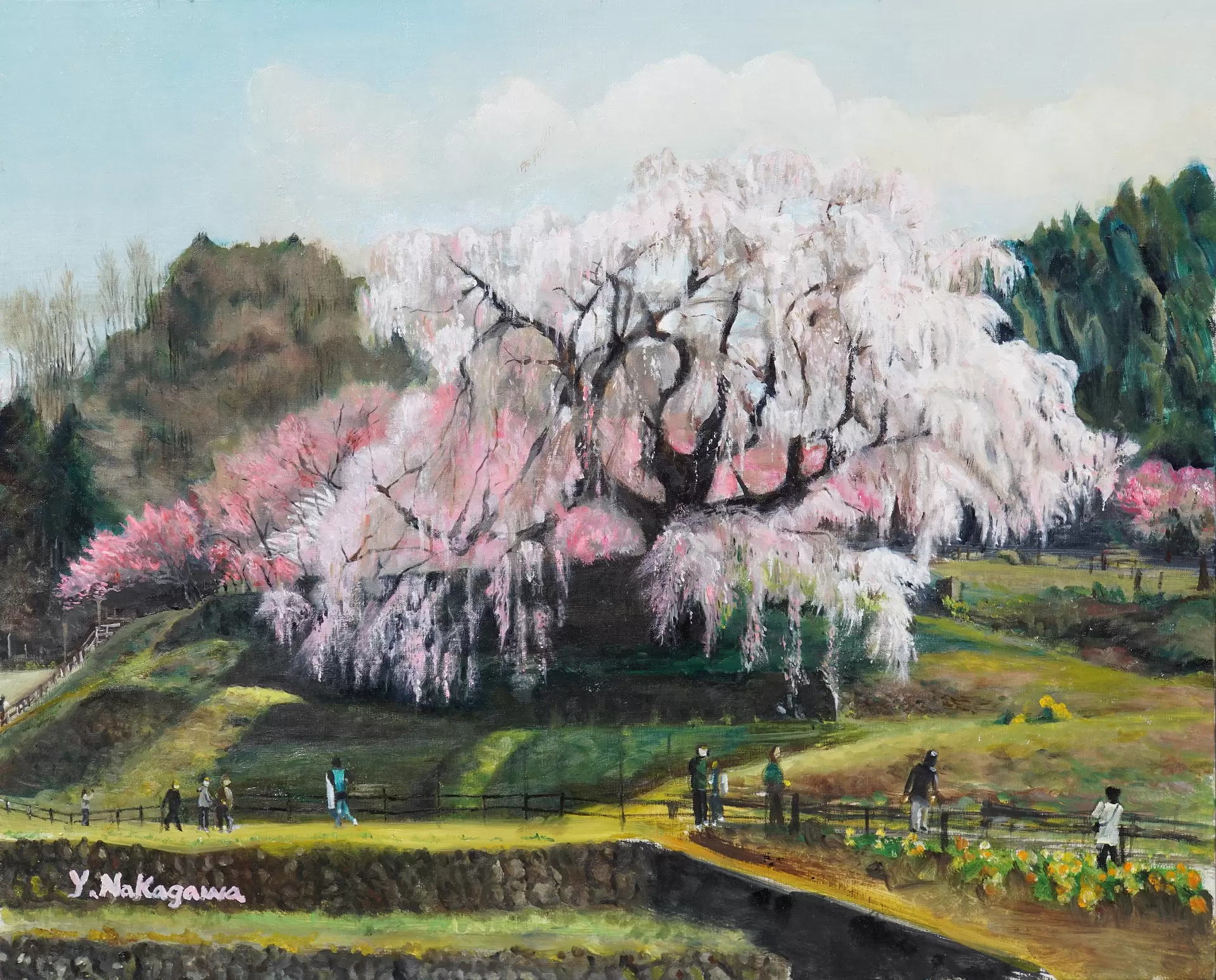 中川好一個展《The painting is me at that moment｜絵はその時の私
