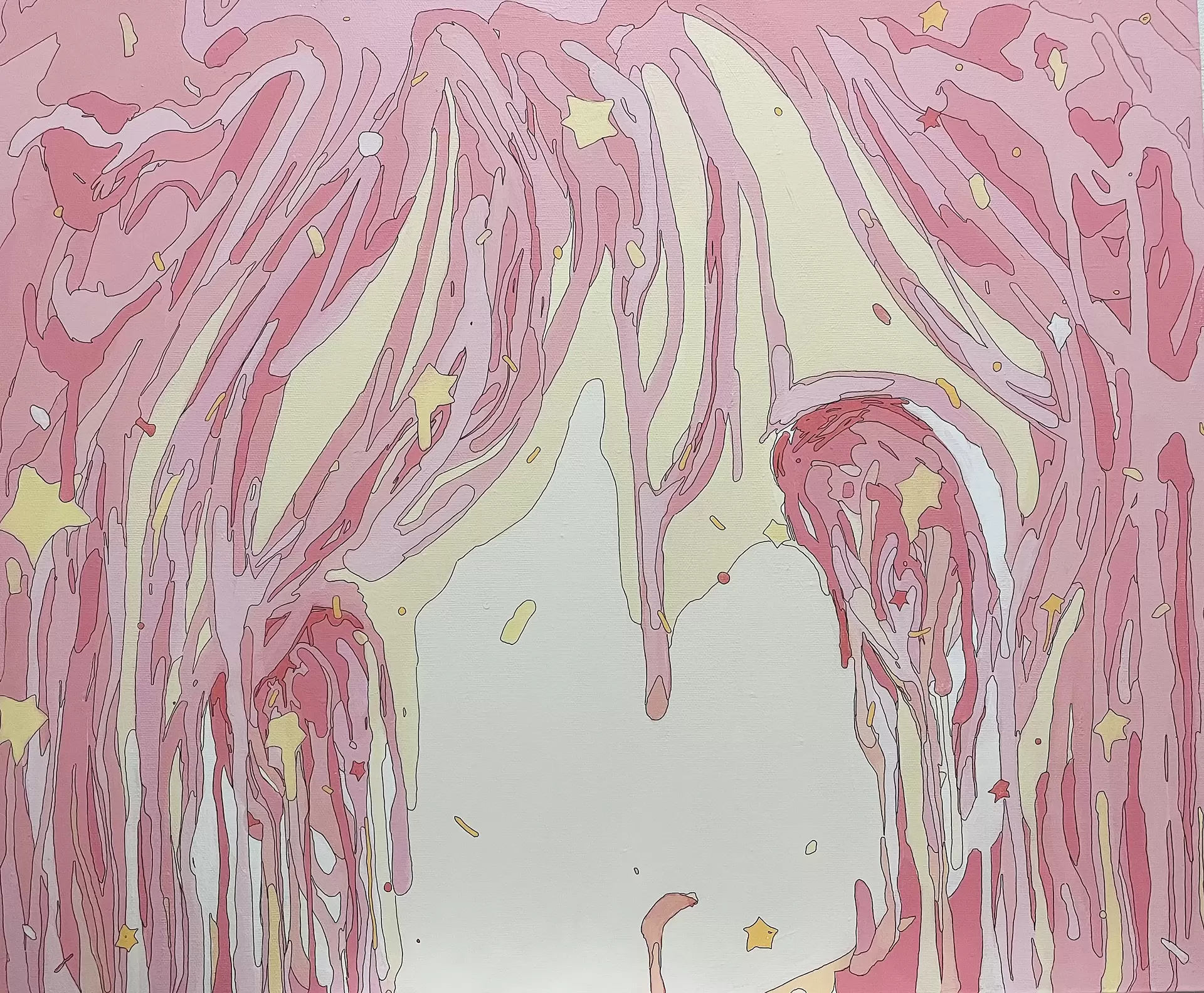 魚藻荷蓮紋蓋罐 明嘉靖朝 景德鎮五彩瓷 村上隆 絵画 1枚 11月18日(月)12時よりWEBショップにて、村上隆新作ポスター『魚