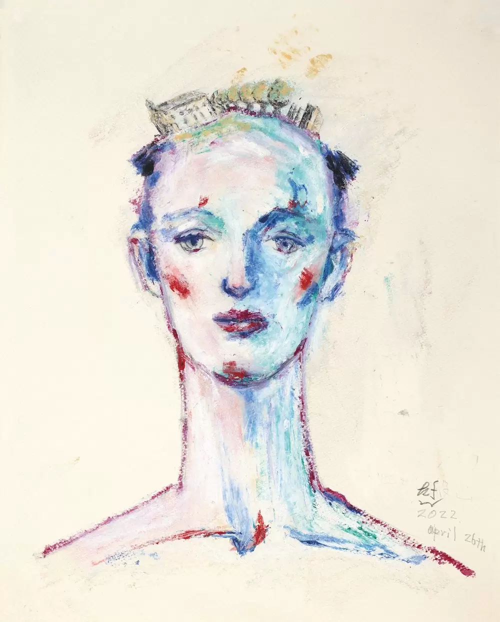 舟越桂 森へ行く日 | ArtSticker