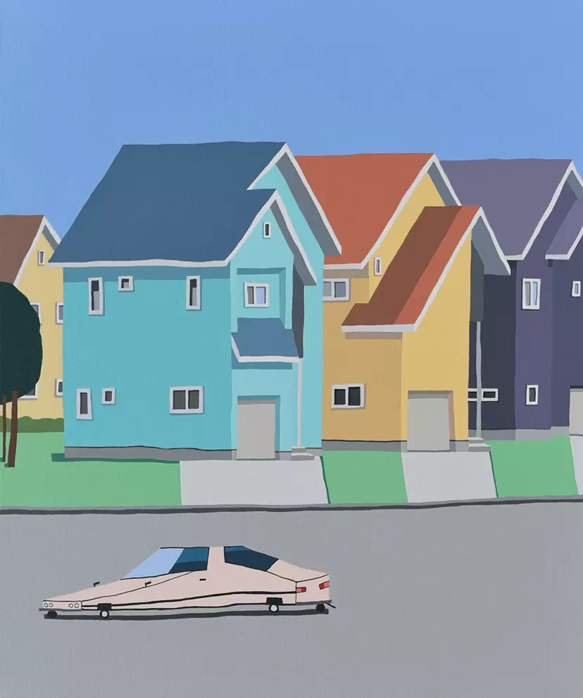 上須元徳 個展『CAR + LANDSCAPE』