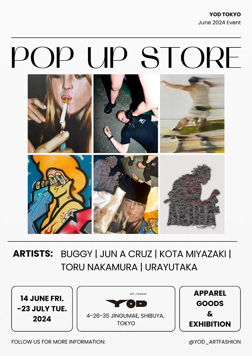 YOD ART+FASHION　GROUP POP UP STORE