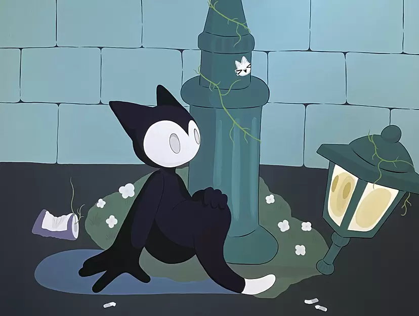 Socks the Ghost Cat ロッタ　ソックス　ゴーストキャット Lotta Socks the Ghost cat Socks the Ghost Cat ロッタ