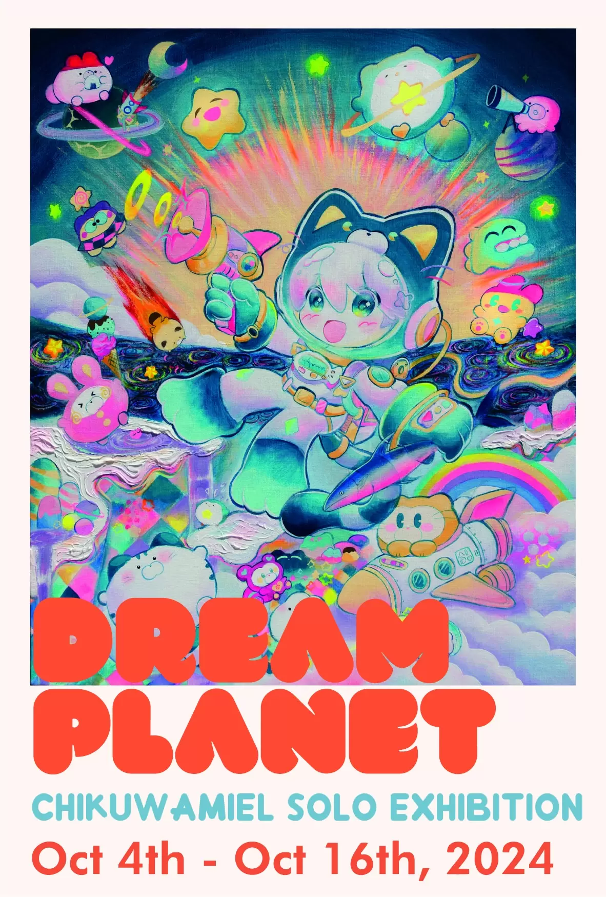 YOD TOKYO ちくわミエル 個展『DREAM PLANET』 | ArtSticker