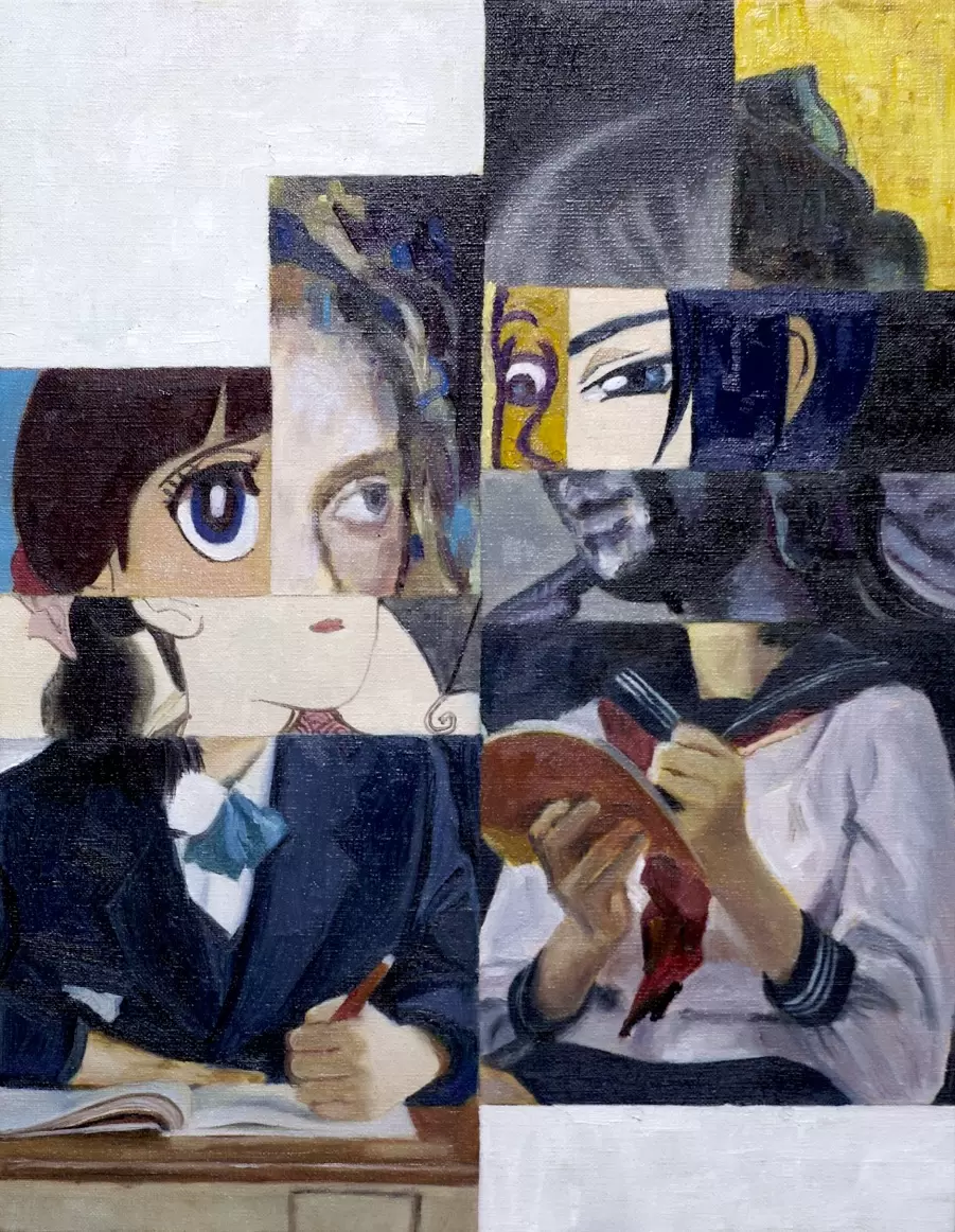 星山耕太郎『Psychological Collage V LAYOUT PAINTING