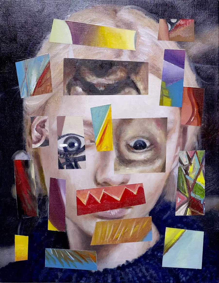 星山耕太郎『Psychological Collage V LAYOUT PAINTING