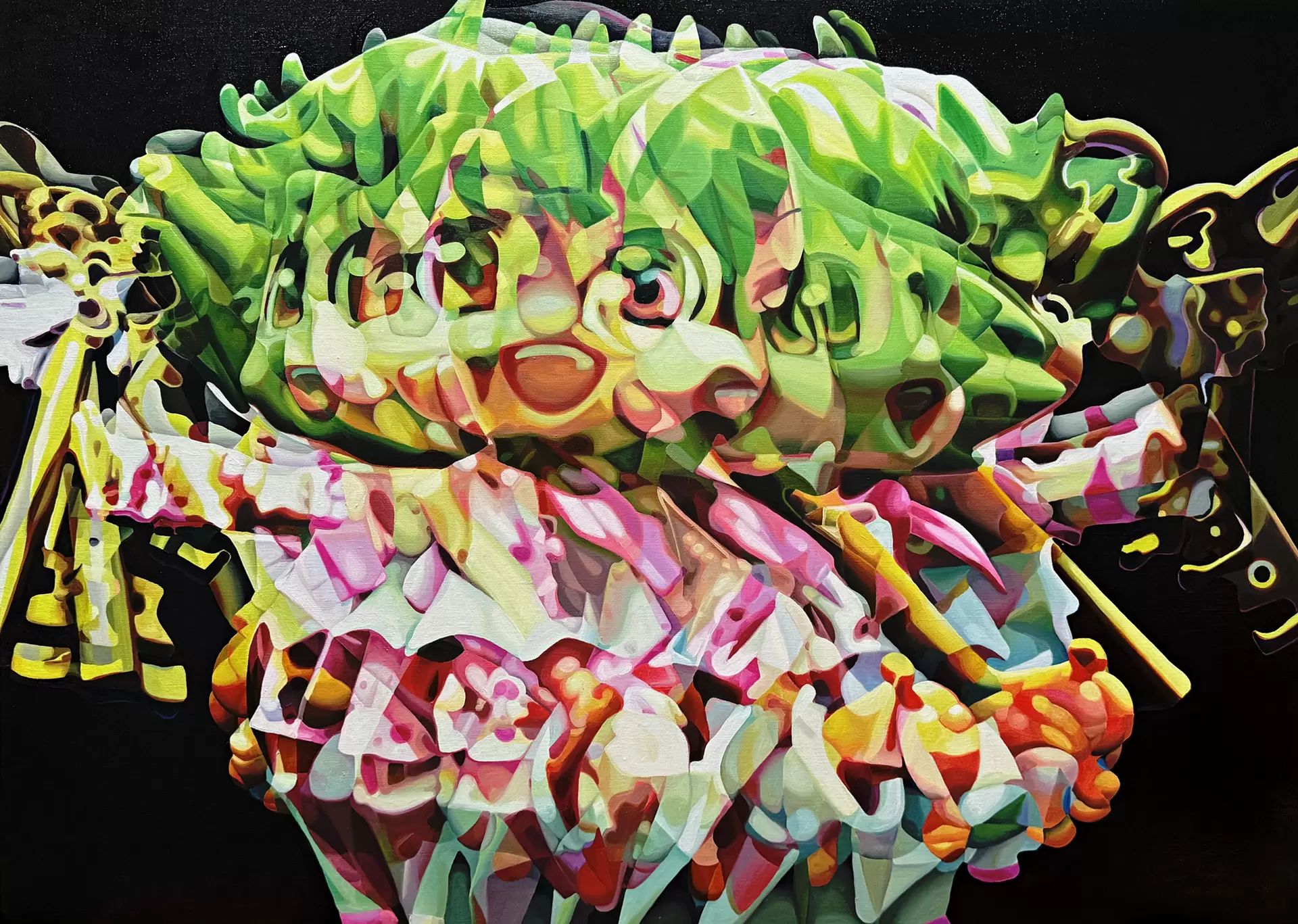 オリジナルキャラクター 絵画 キャラクターの思想に触れる」グループ展「キャラクターの絵画」 を12