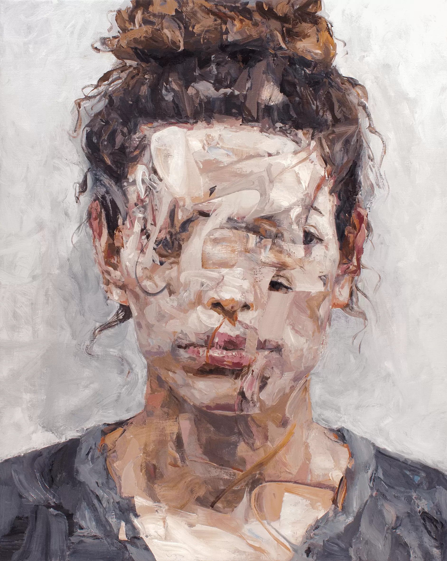 サンタネコ　　油絵　アーティスト作品 サンタネコ 油絵 アーティスト作品 サンタネコ 油絵 アーティスト作品