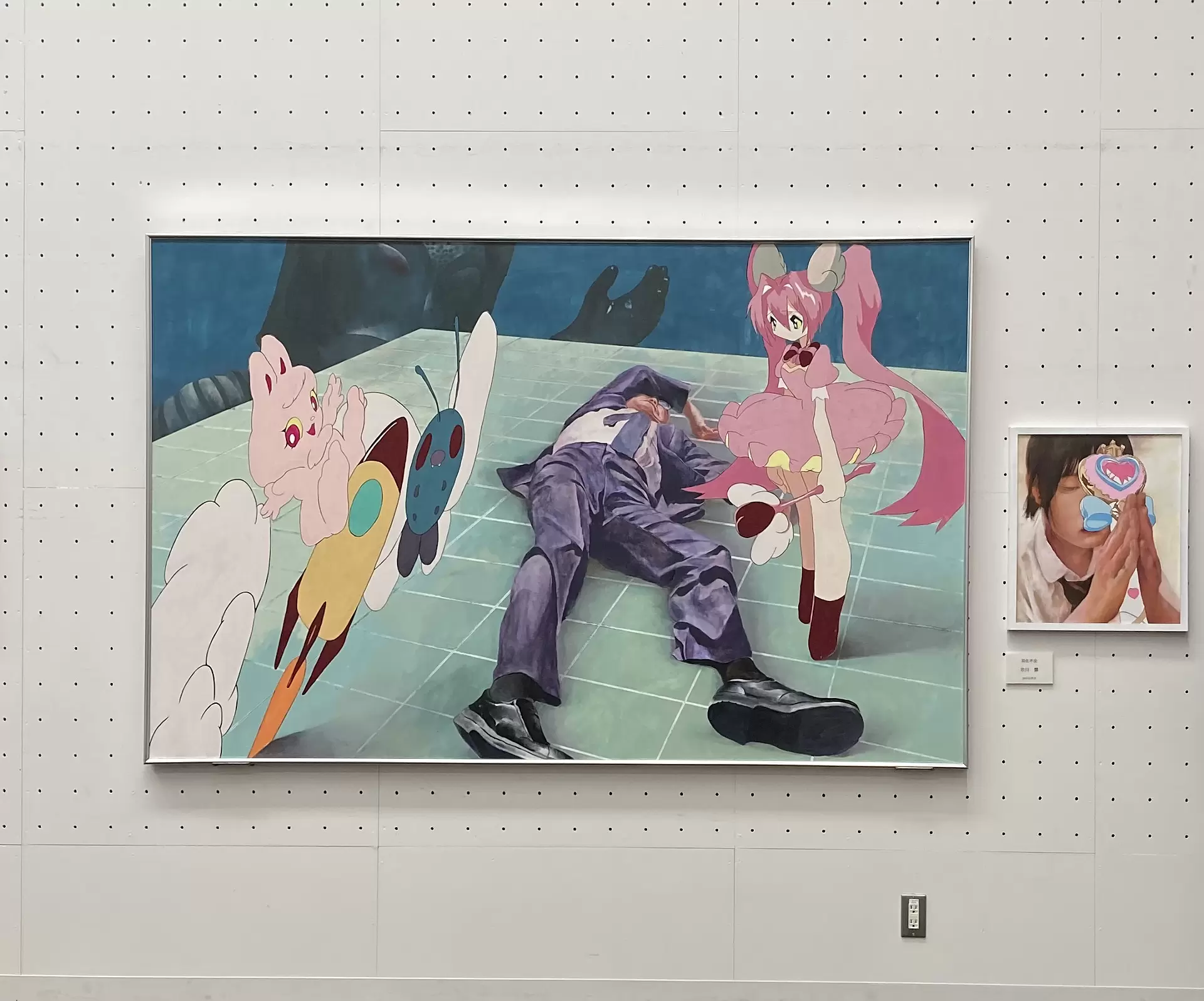 M展2023出展作品 油絵　風景　作者micchan M展2023出展作品 油絵 風景 作者micchan Kawasaki Mural Art