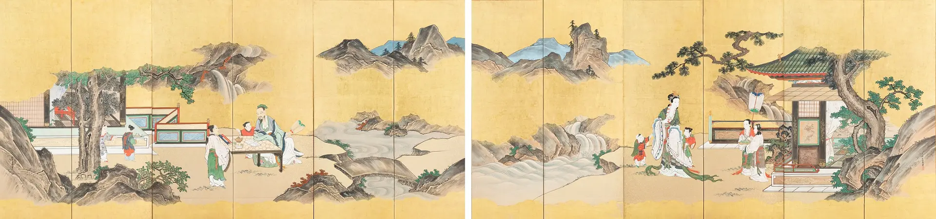 在銘 絵短冊 恵比寿 江戸後期の画家 2569