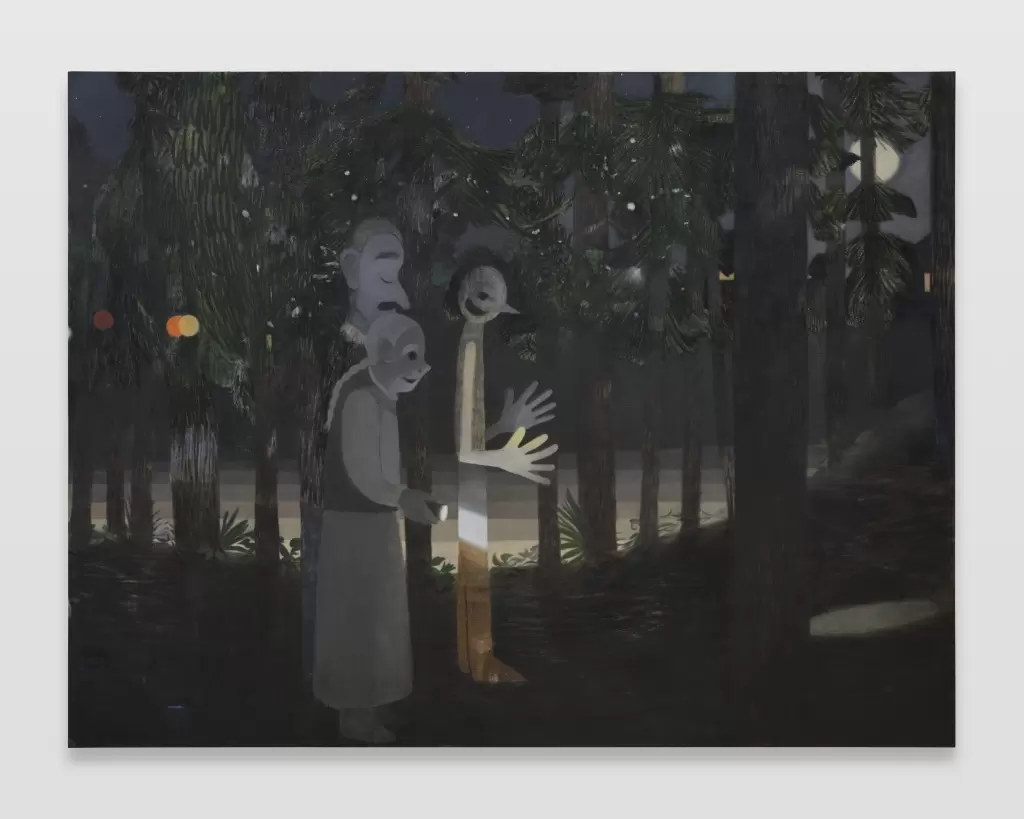 ブルーム　アーメンコーナー　絵画 チャイルド・ハッサム Fifth Avenue Nocturne アートポスター 五
