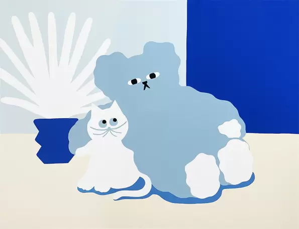 umao Solo Exhibiton “blue,gray,pink” | ArtSticker