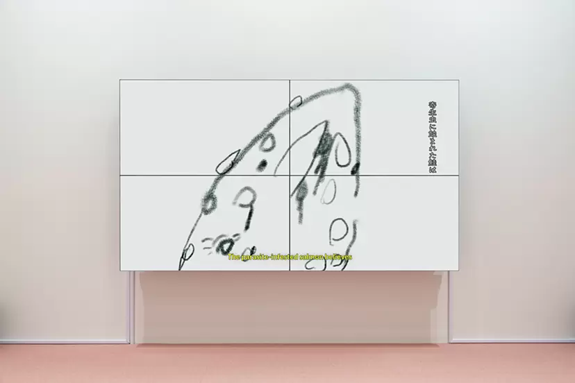 永田康祐 個展「鮭になる」