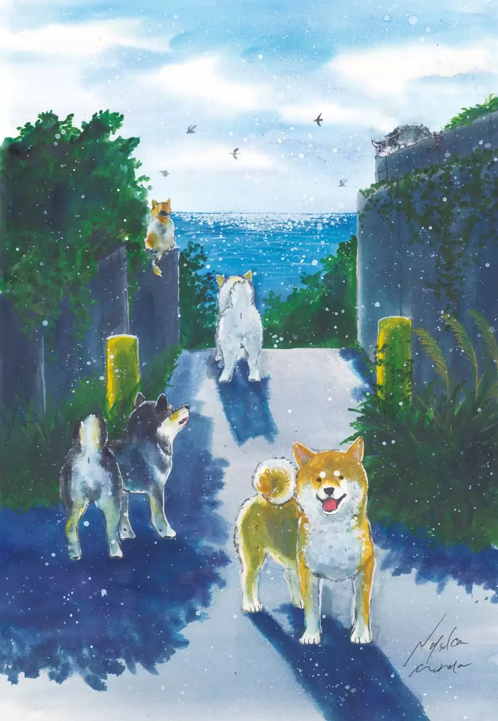 村田夏佳 個展「いぬのいるまち」 | ArtSticker