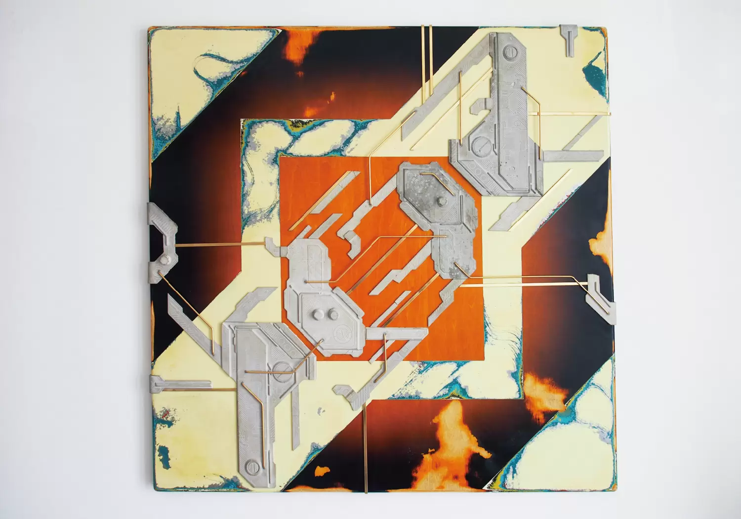 都市と絵画のテクスチャー | ArtSticker