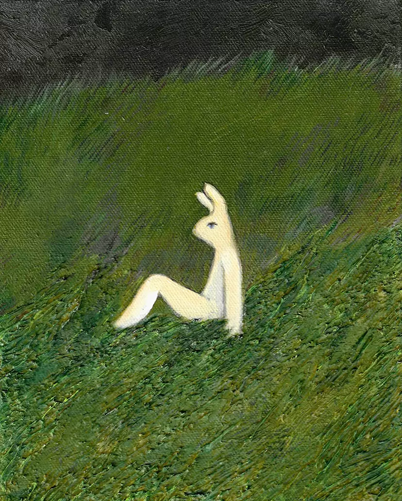 宮川慶子「草の上で｜On the grass」
