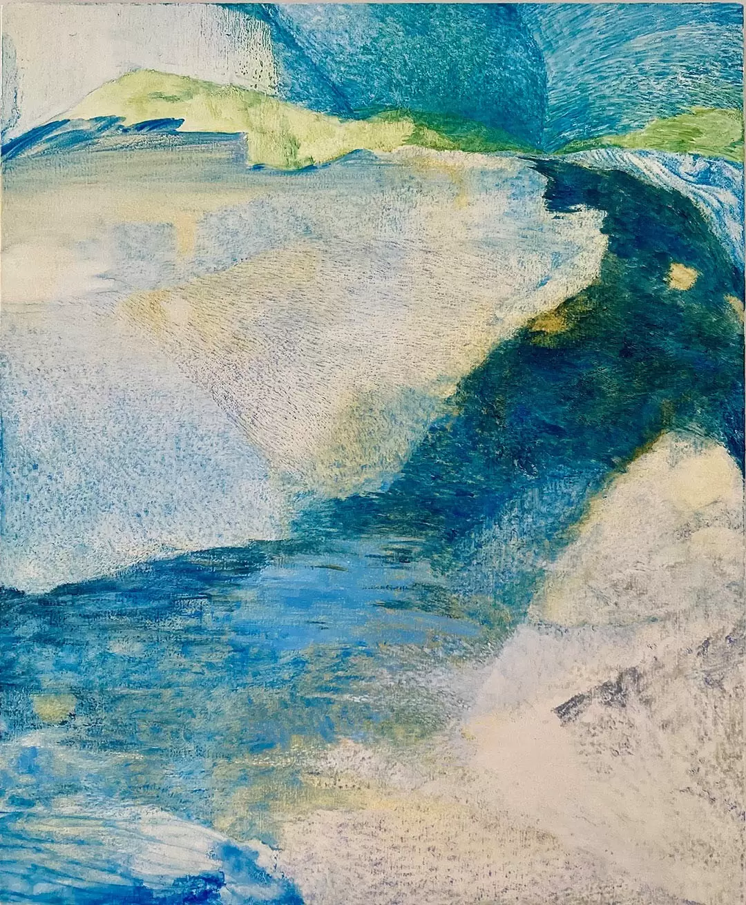 織田義郎　水彩画 Harbor Scape III 296/300 織田義郎 水彩画 Harbor Scape III 296/300 Vintage Italian Harbor