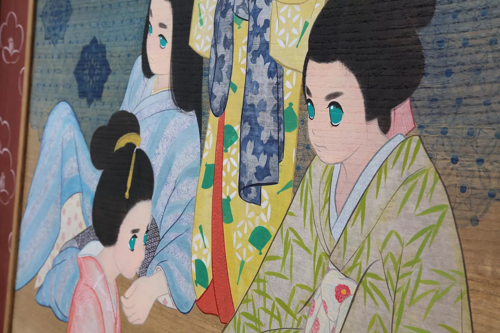 激レア❗二科展画家青山流水画伯少女未発表 山口藍展「あのね」 | ArtSticker