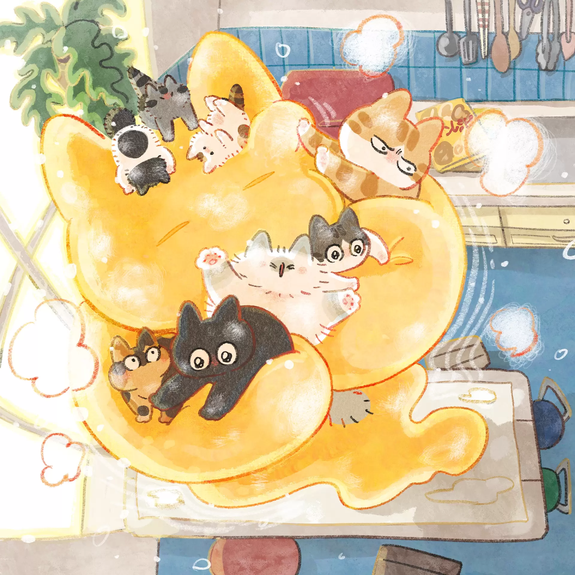 ねこがこねたパン | ArtSticker ねこがこねたパン | ArtSticker