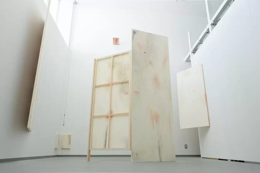 Saya Minematsu solo exhibition "The light that paddles the sail of the eyes"