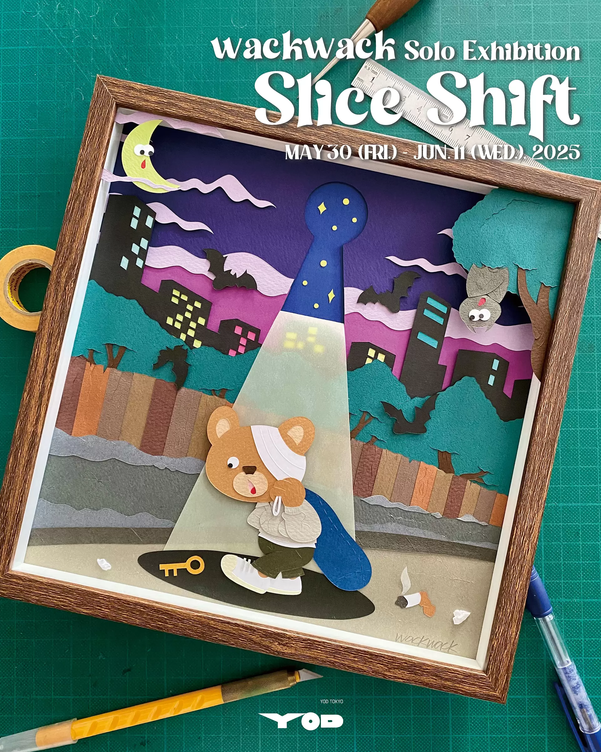 YOD TOKYO wackwack Solo Exhibition『Slice Shift』 | ArtSticker