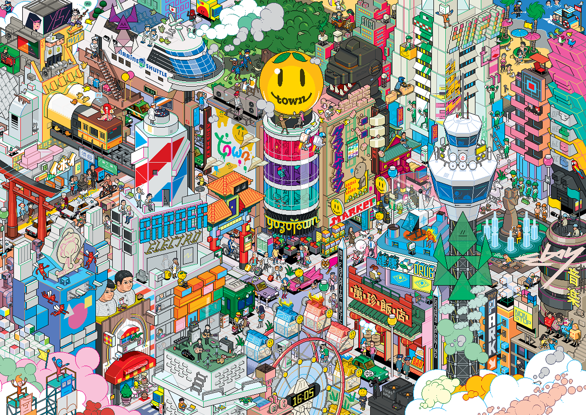 Yuzu Shibuya Pixel Art Reboot Yuzutown Special Exhibition のチケットを購入 Artsticker