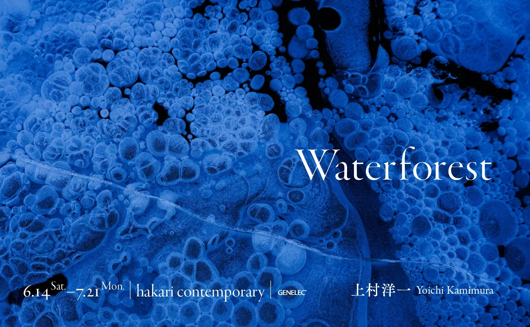 現代アート「イナリ湖の逆さオーロラ」（未来絵画） A4 フィンランド